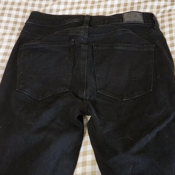 American Eagle Dream Stretch Black Jean Leggings - Picture 4 of 6